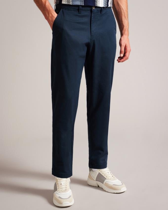 Pantalon Ted Baker Regular Fit Bleu Marine Homme | FDU-07049188